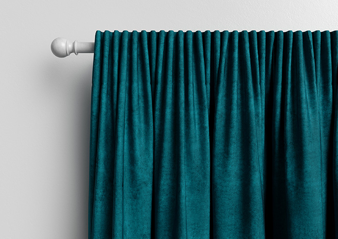 Florence Faux Suede, Ink Blue - Made to Measure Curtains - Image 10